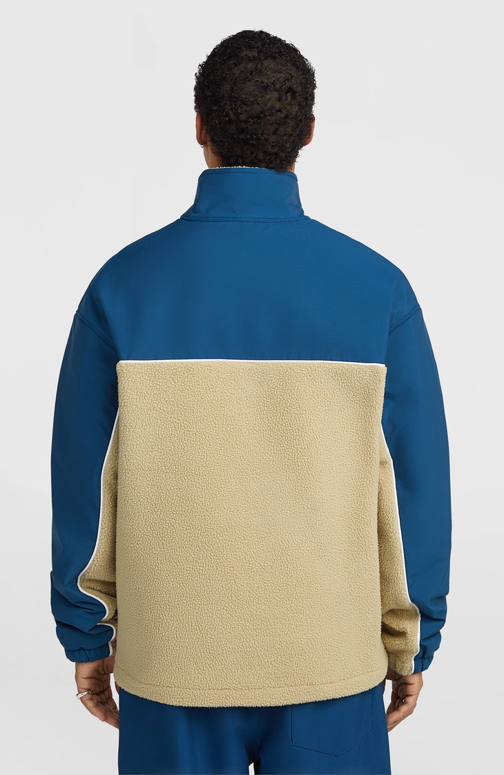 Polaire hyperfleece à zip intégral FWC'Play | Regal Blue Colour Block