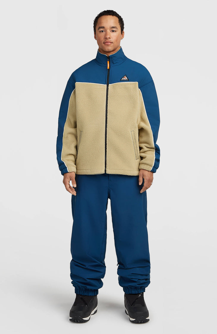 Polaire hyperfleece à zip intégral FWC'Play | Regal Blue Colour Block