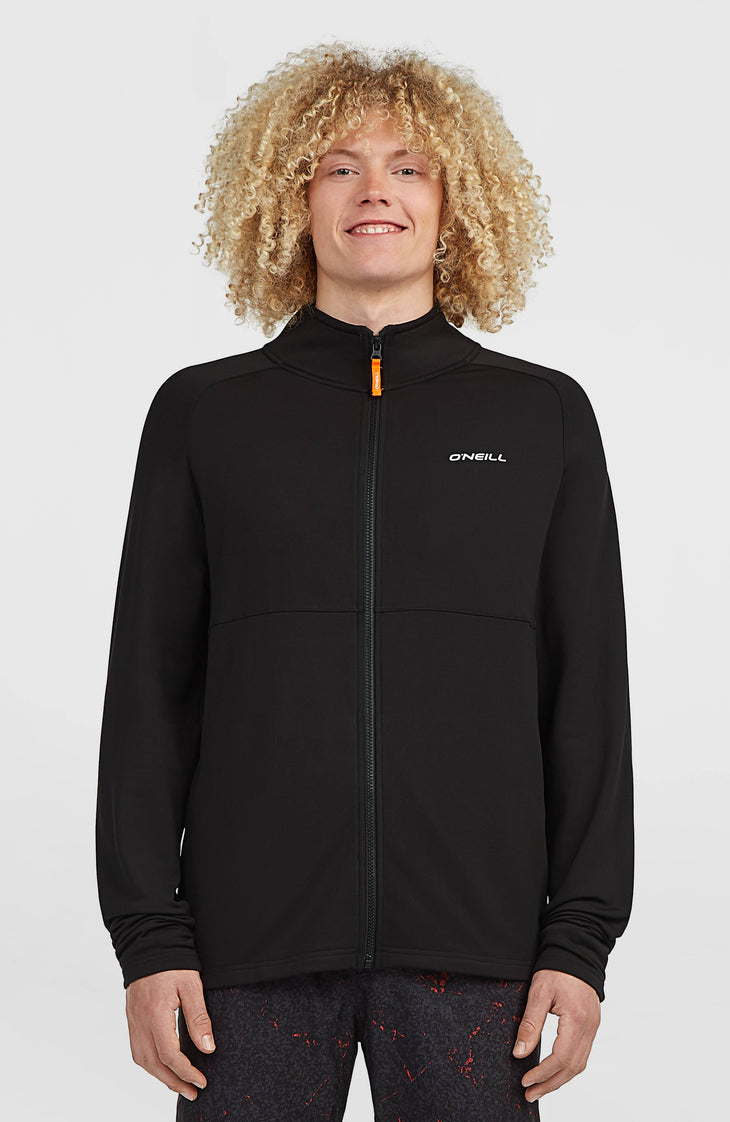 Polaire à zip intégral FWC'Cruz | Black Out