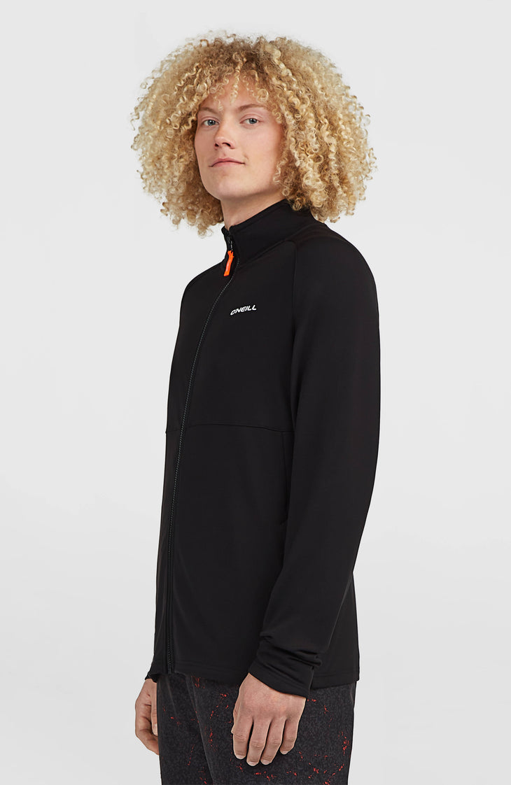 Polaire à zip intégral FWC'Cruz | Black Out