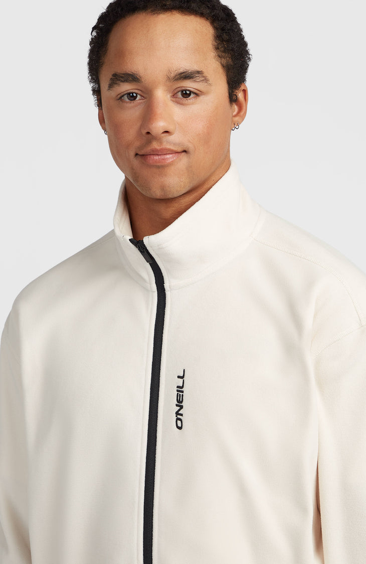Polaire à zip intégral FWC'Cruz Jack's Polartec® | Linen White