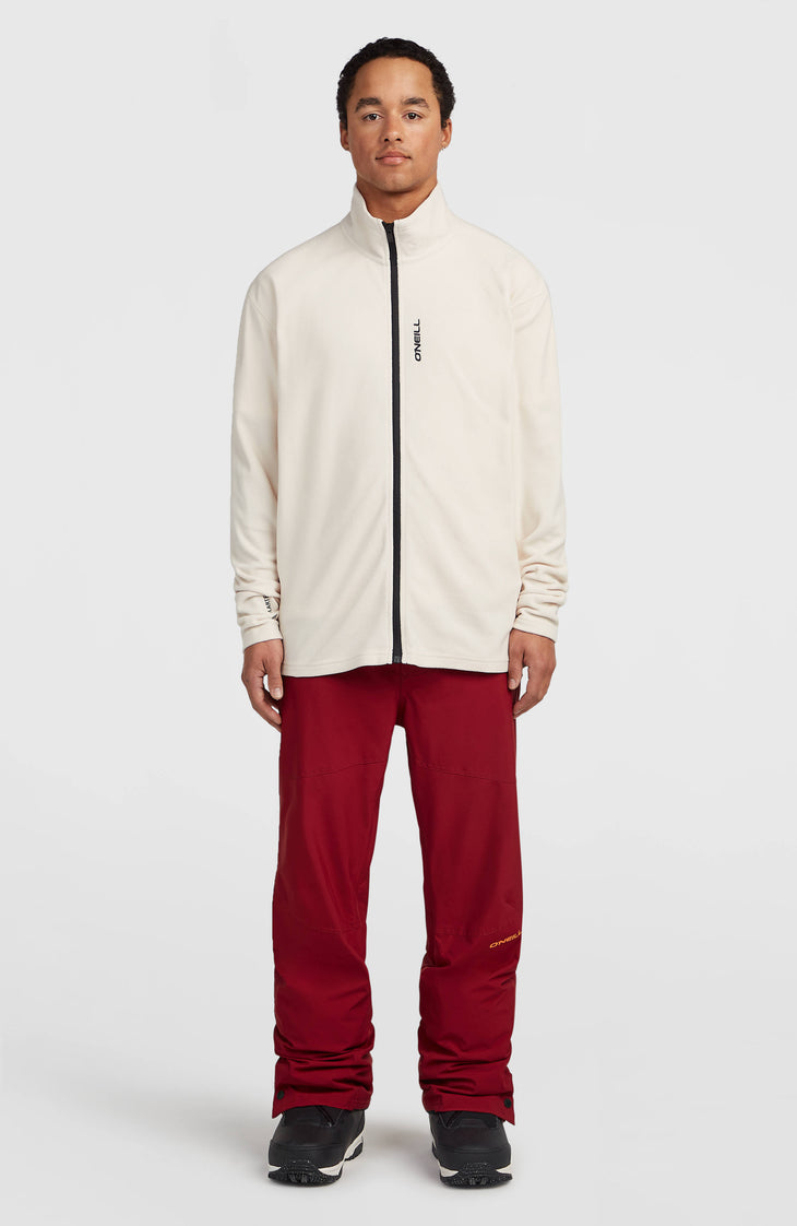 Polaire à zip intégral FWC'Cruz Jack's Polartec® | Linen White