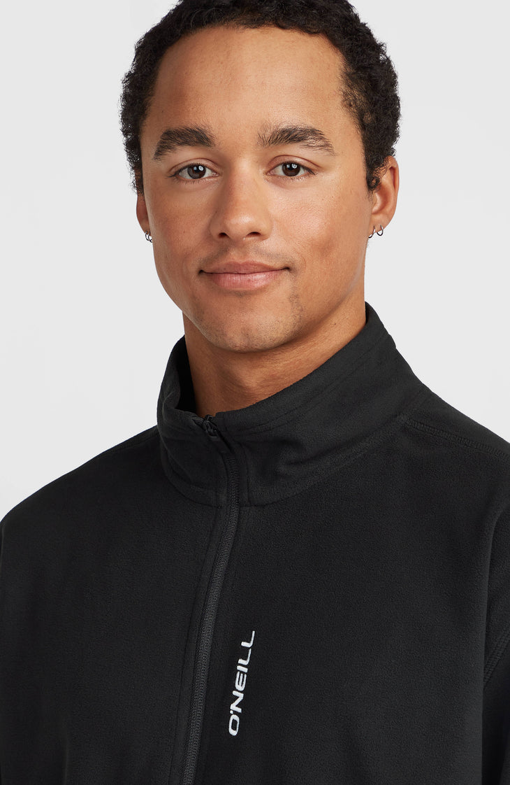 Polaire à zip intégral FWC'Cruz Jack's Polartec® | Black Out