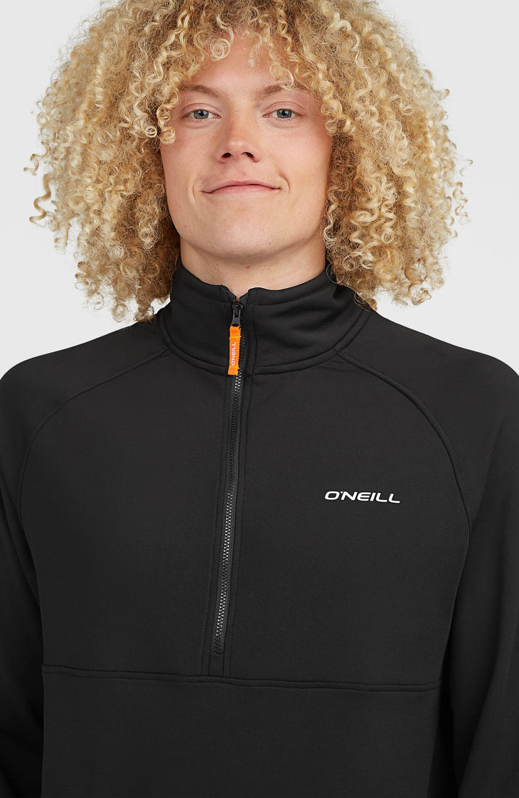 Polaire à col demi-zip FWC'Cruz | Black Out