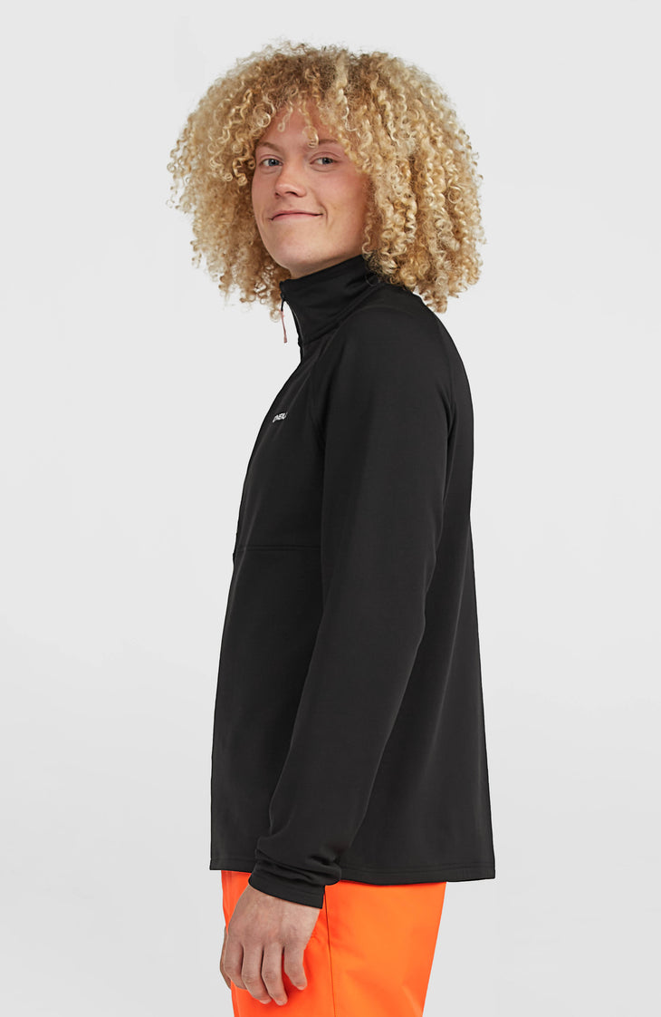 Polaire à col demi-zip FWC'Cruz | Black Out