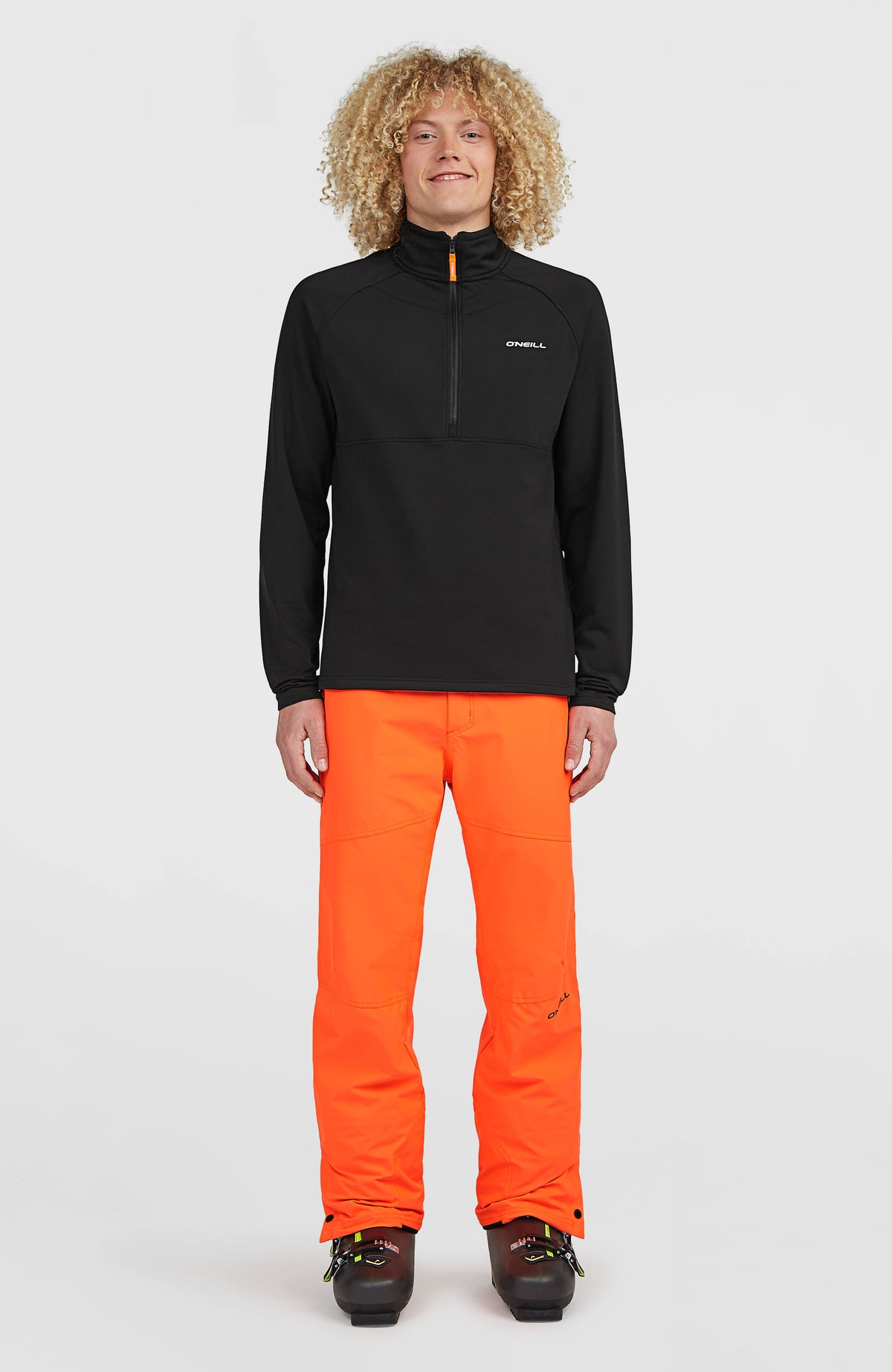 Polaire à col demi-zip FWC'Cruz | Black Out