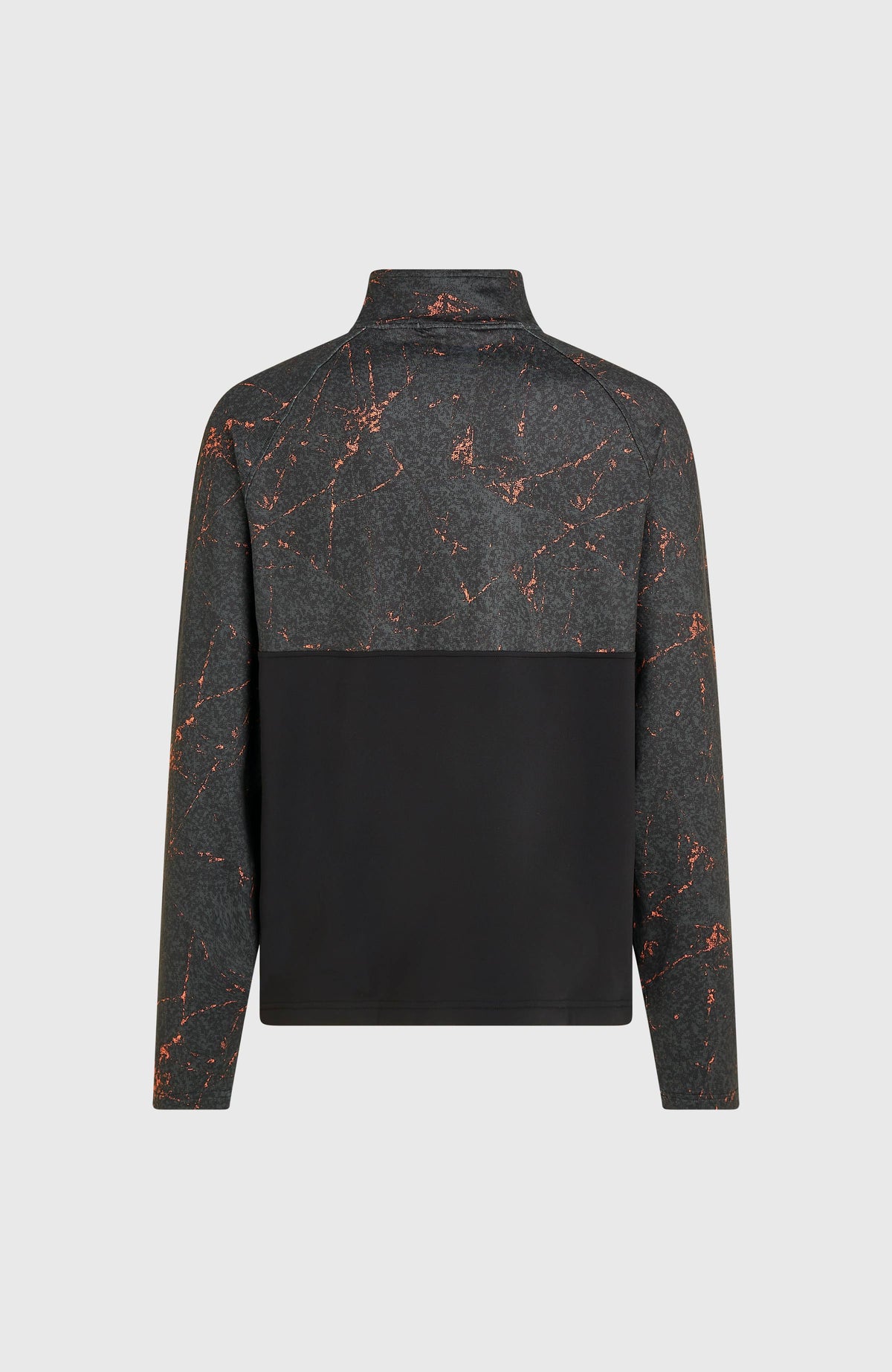 Polaire à col demi-zip FWC'Cruz Printed | Black Basalt