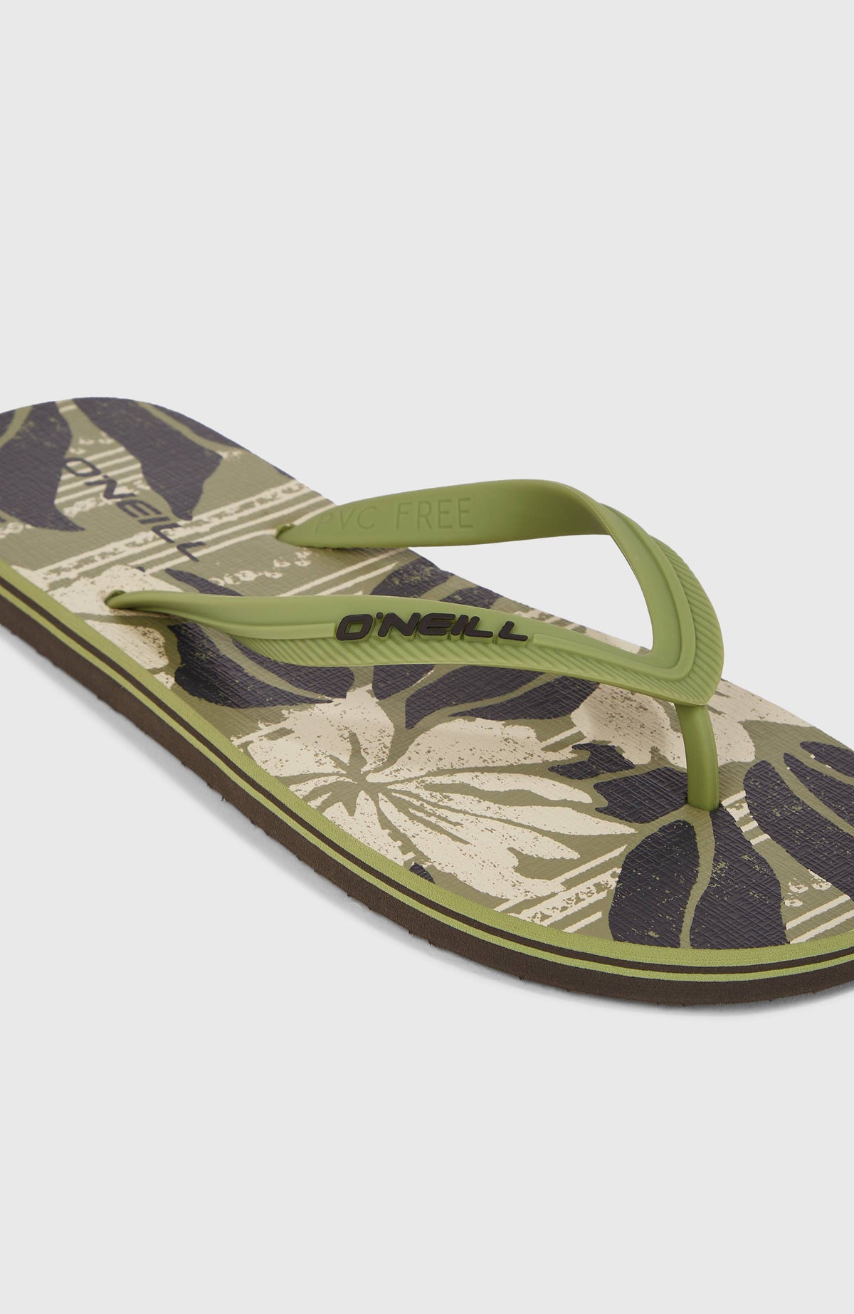 Tongs Profile Graphic | Green Dusty Flower