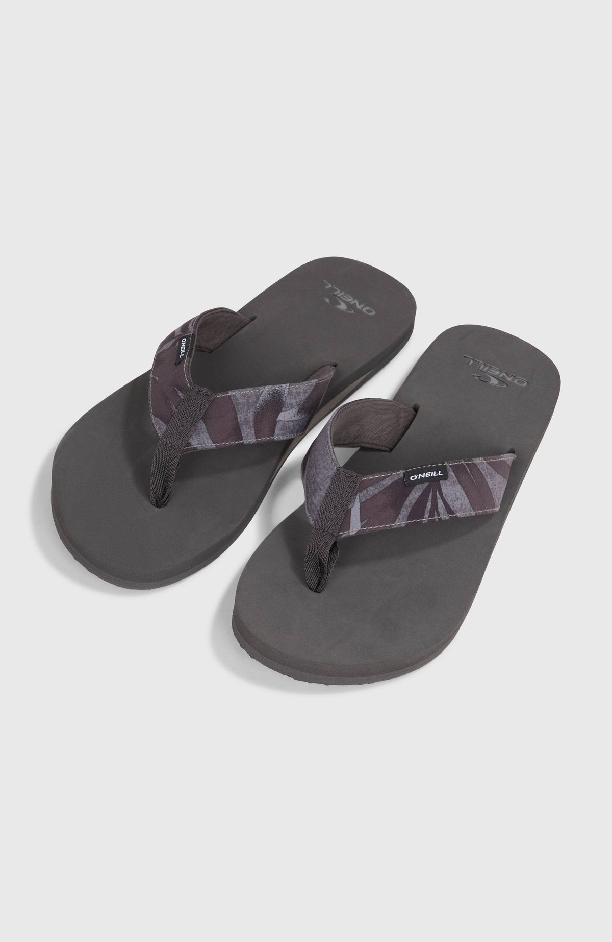 Tongs en tissu O'Neill | Black Dipped Leaves