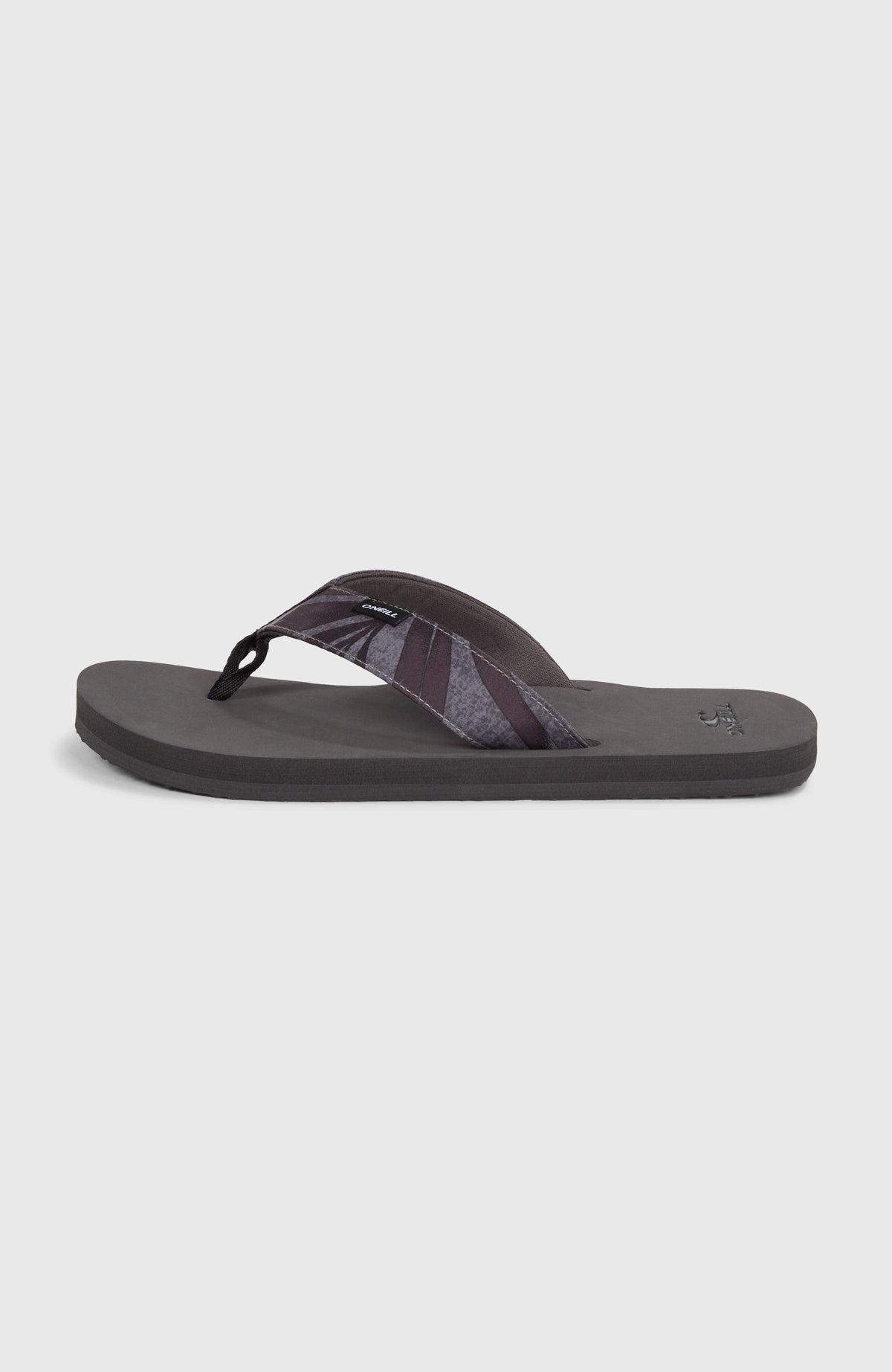 Tongs en tissu O'Neill | Black Dipped Leaves