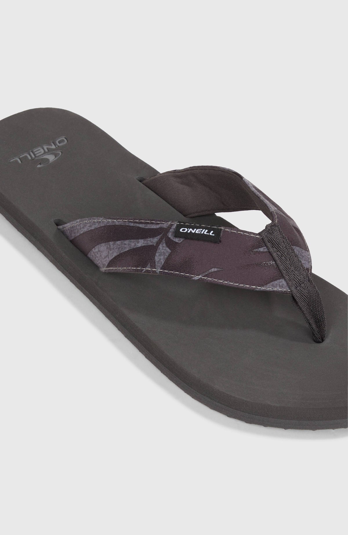 Tongs en tissu O'Neill | Black Dipped Leaves