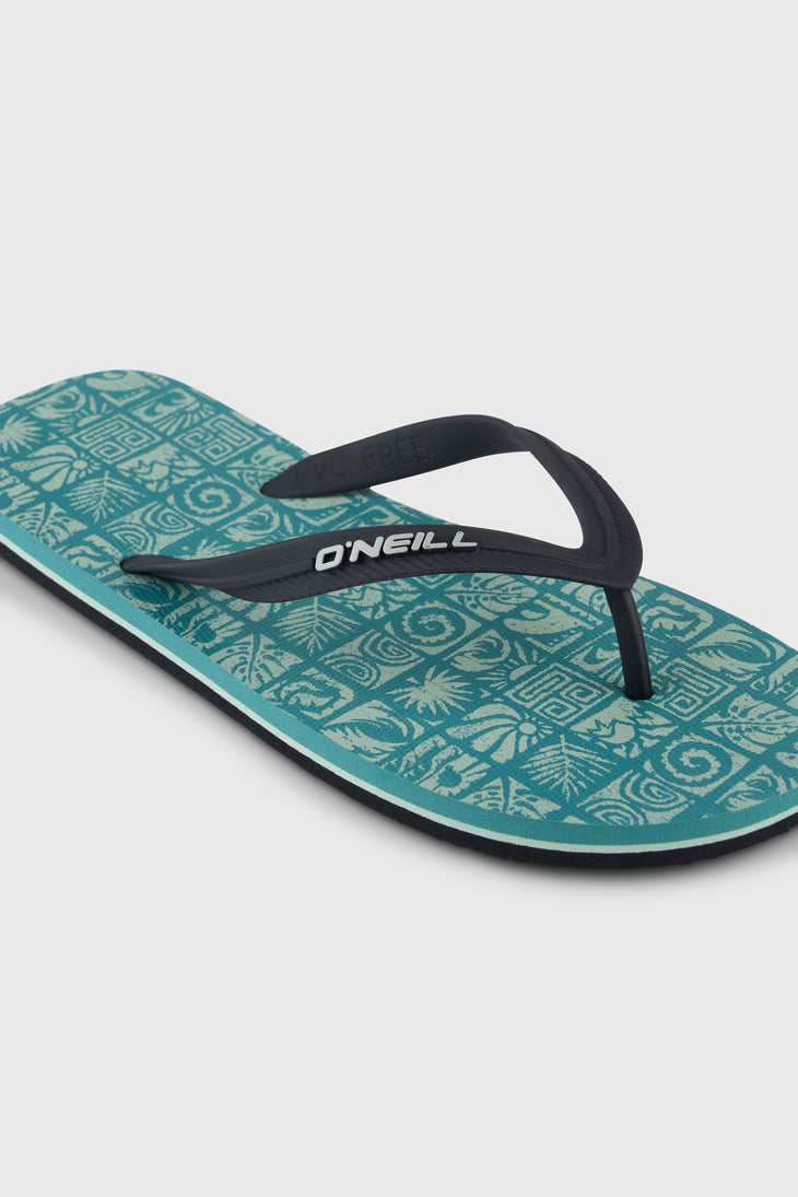 Tongs Profile Graphic | Blue Bricks