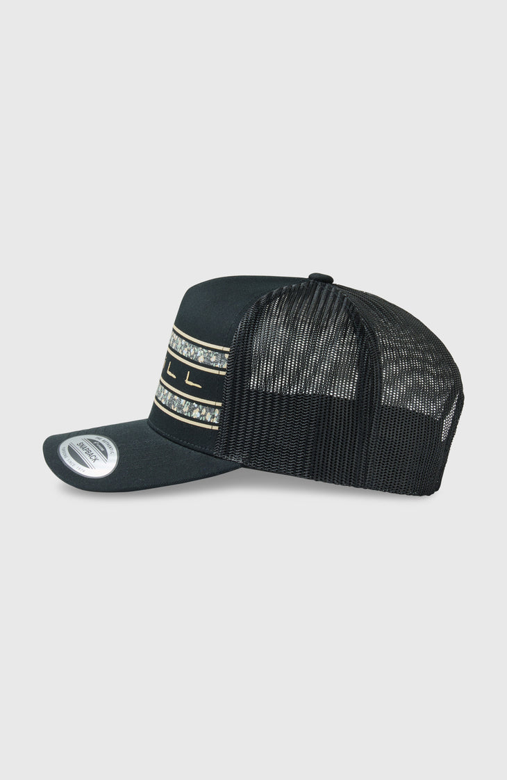 Casquette O'Neill Flower Trucker | Black Out