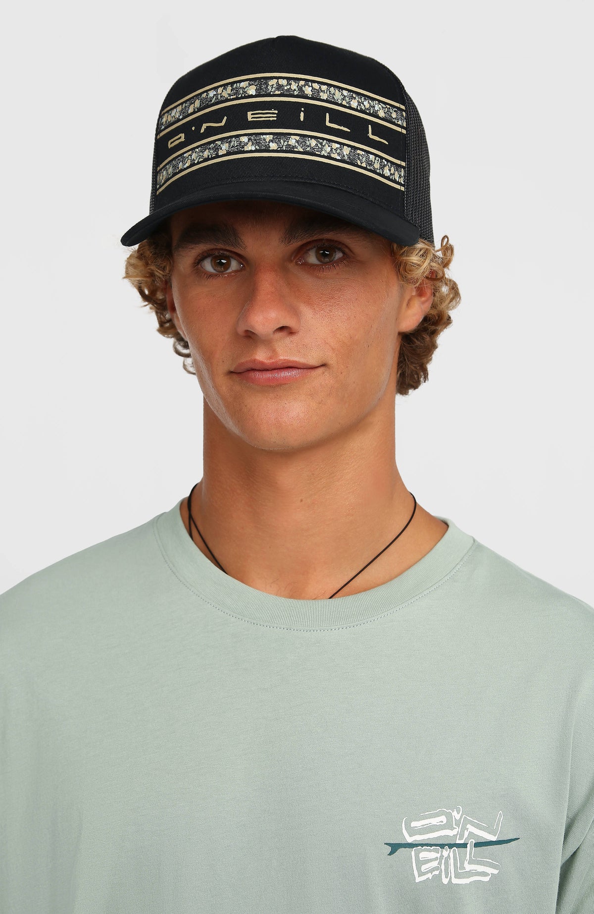 Casquette O'Neill Flower Trucker | Black Out