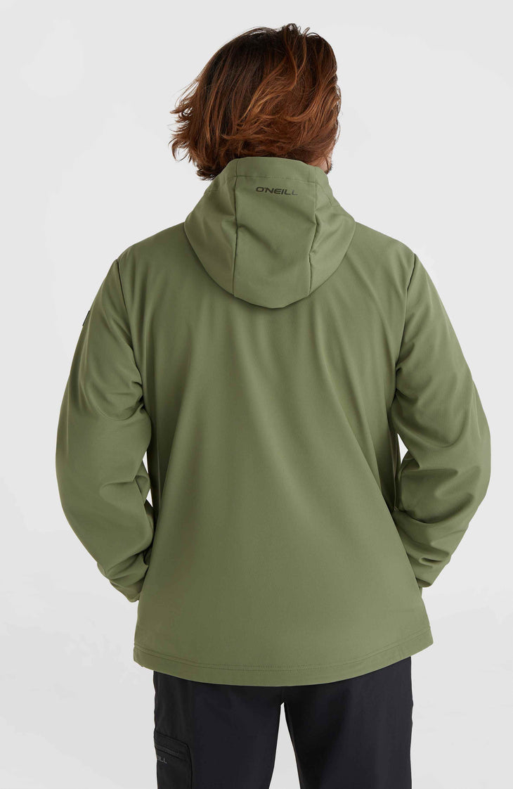 Veste softshell O'Neill TRVLR Series | Deep Lichen Green