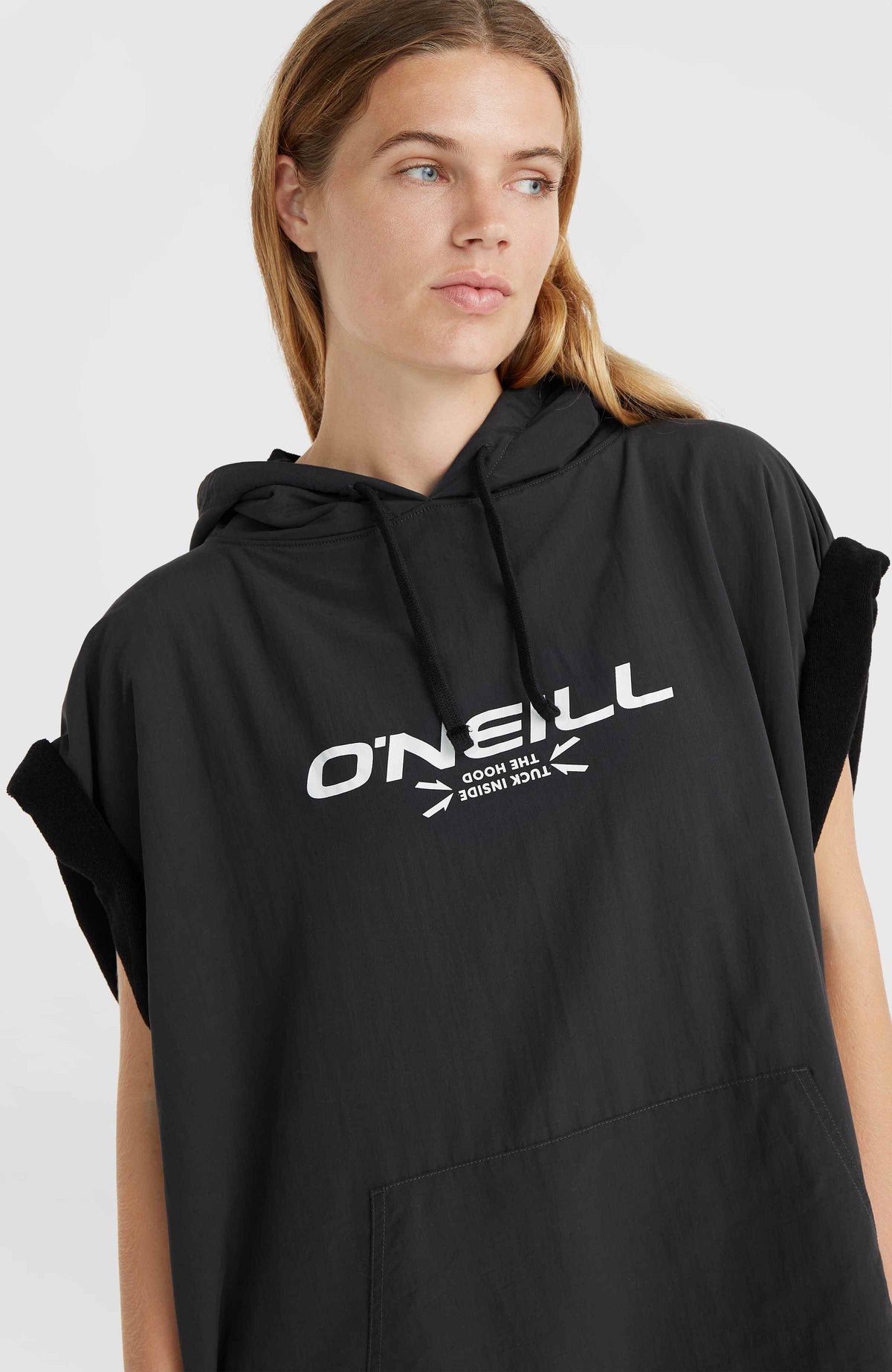 Poncho déperlant O'Neill TRVLR Series | Black Out