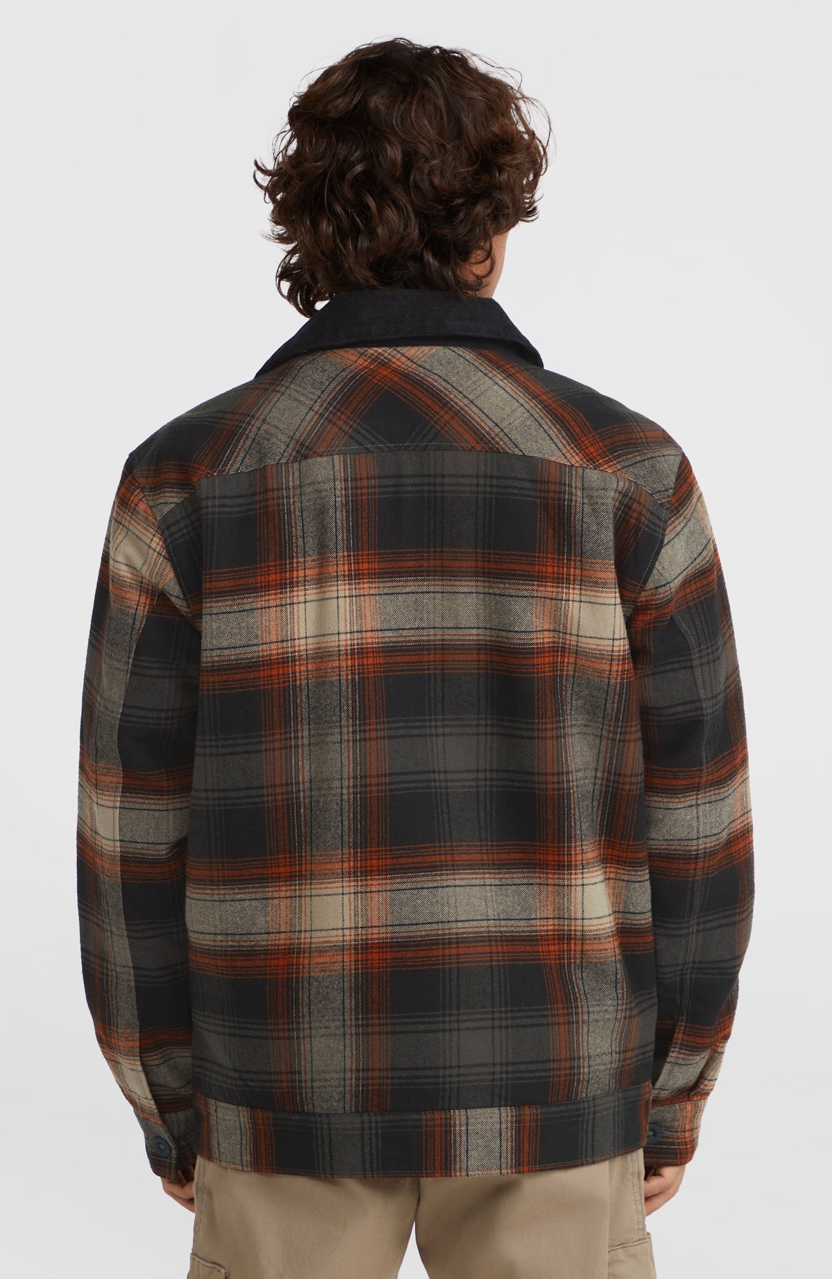 Veste doublée en polaire | Grey Check Small