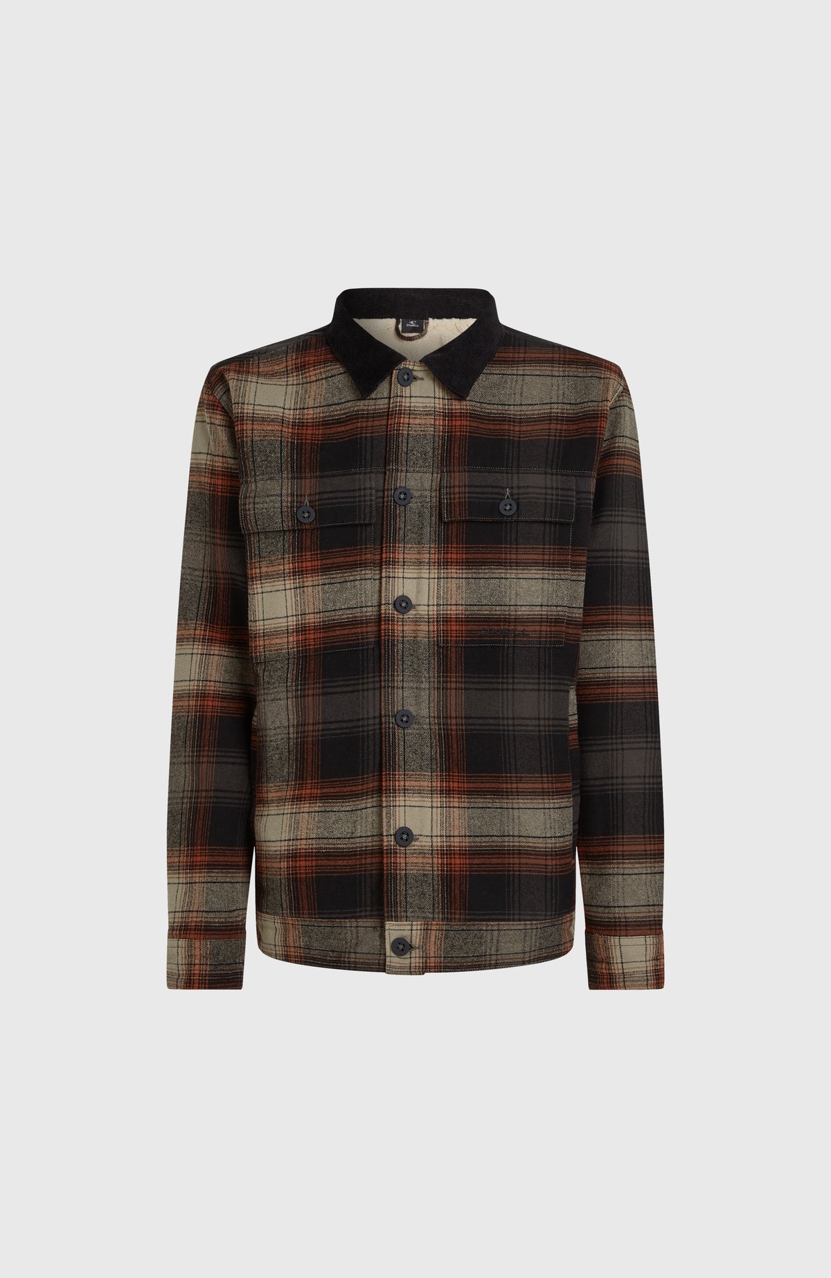 Veste doublée en polaire | Grey Check Small