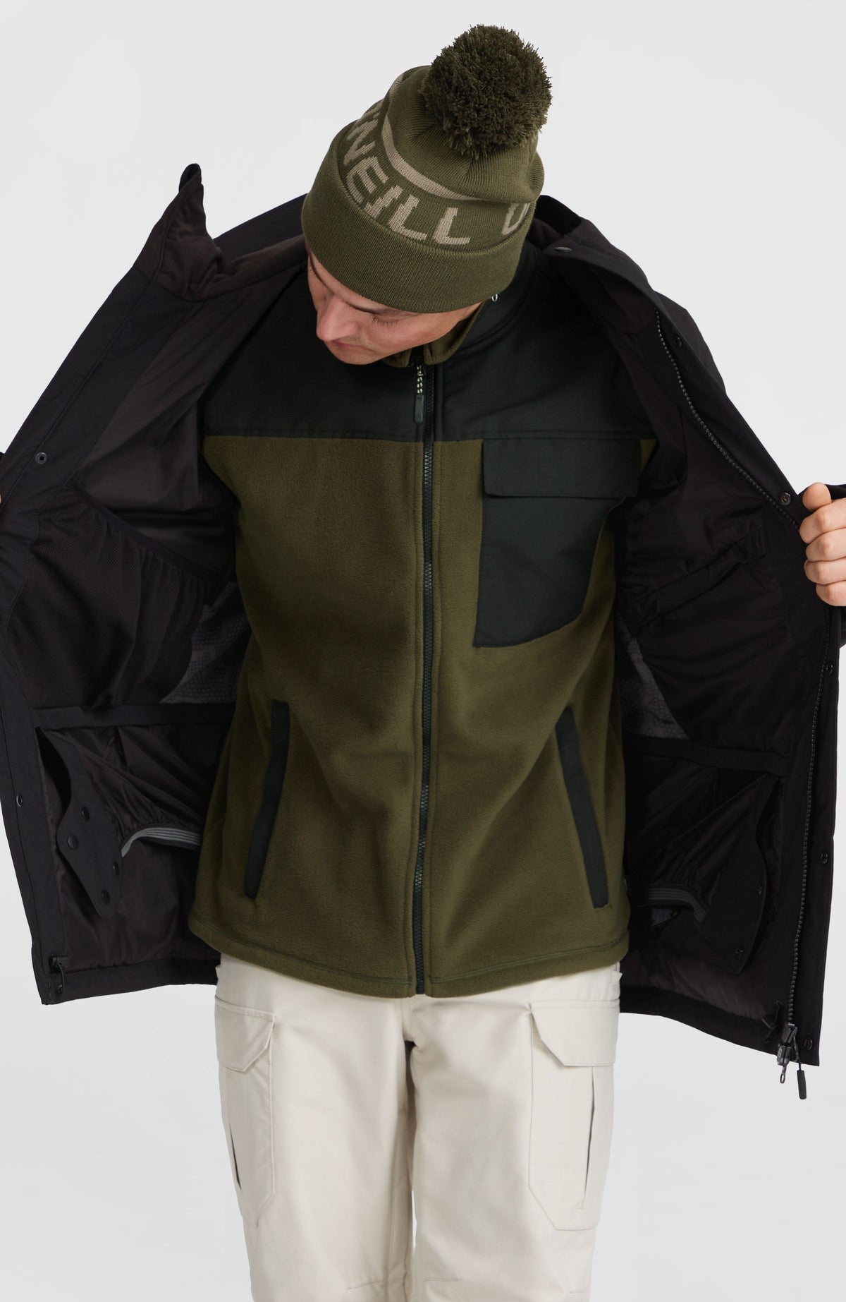 Veste de ski Utility Pro Hybrid | Black Out