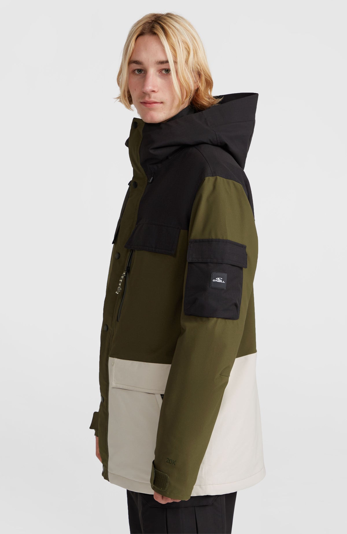 Veste de ski Utility Pro Hybrid | Forest Night Colour Block