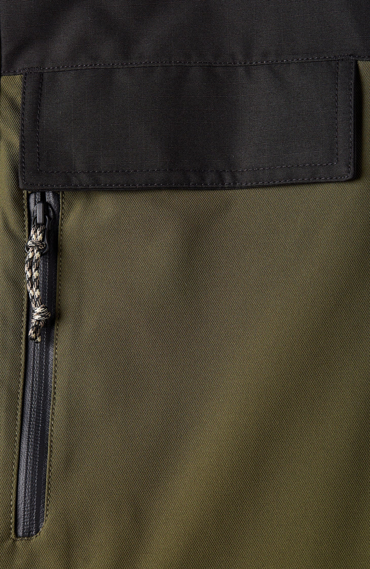 Veste de ski Utility Pro Hybrid | Forest Night Colour Block