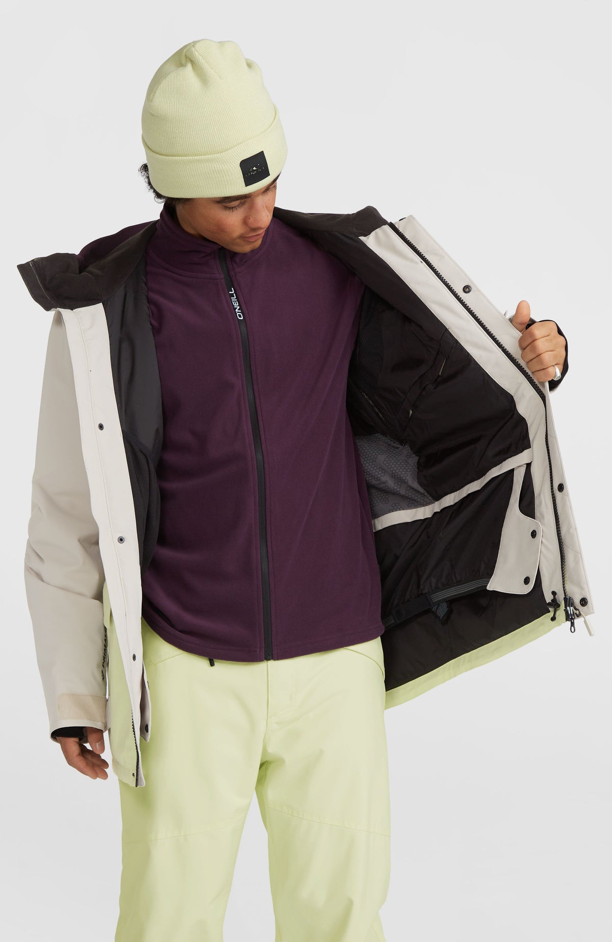 Veste de ski Utility Pro Hybrid | Atmosphere Colour Block
