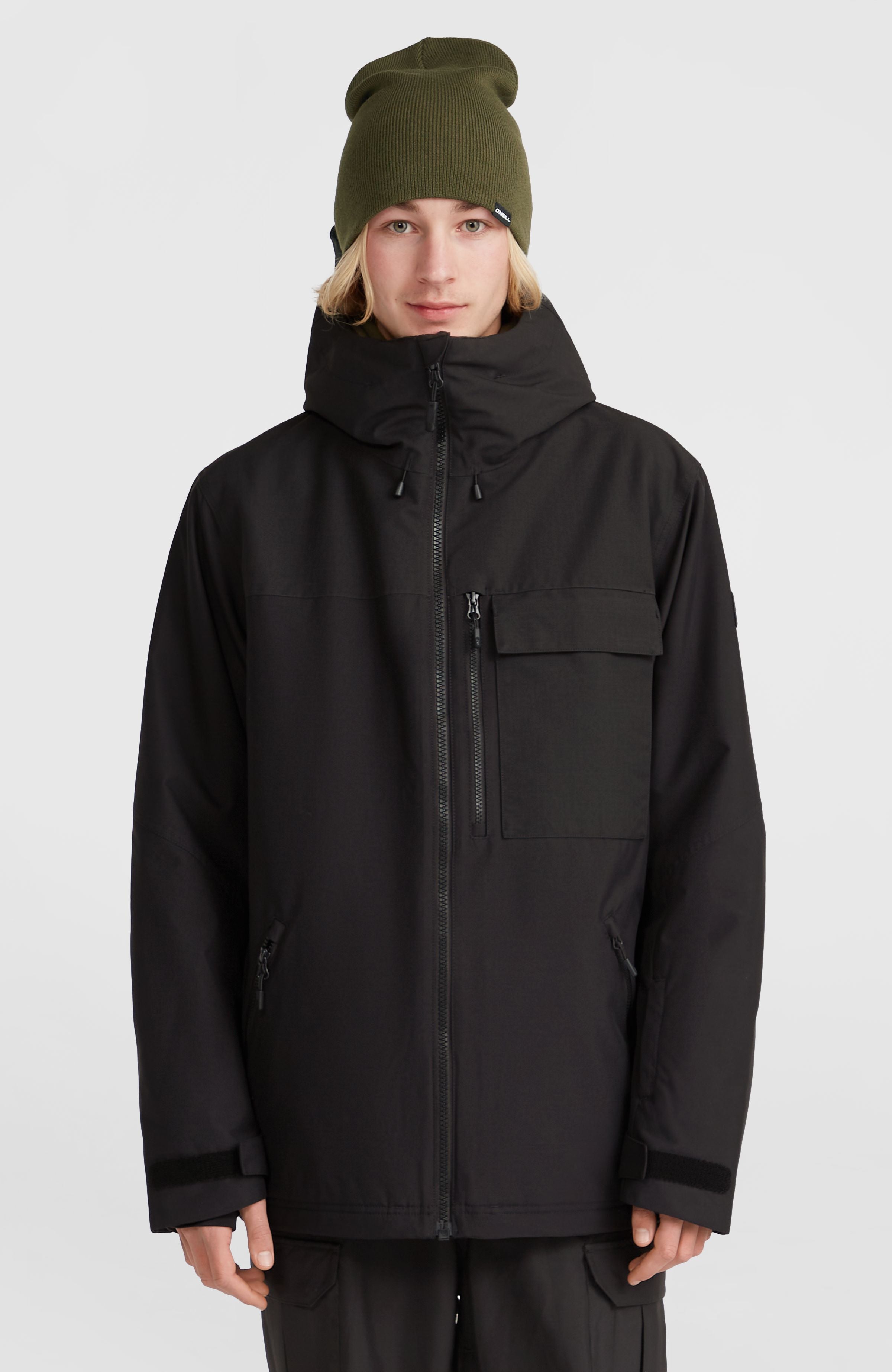 Veste O'Neill Alder Noire Homme 2XL, Doudoune Légère Packable Avec Capuche