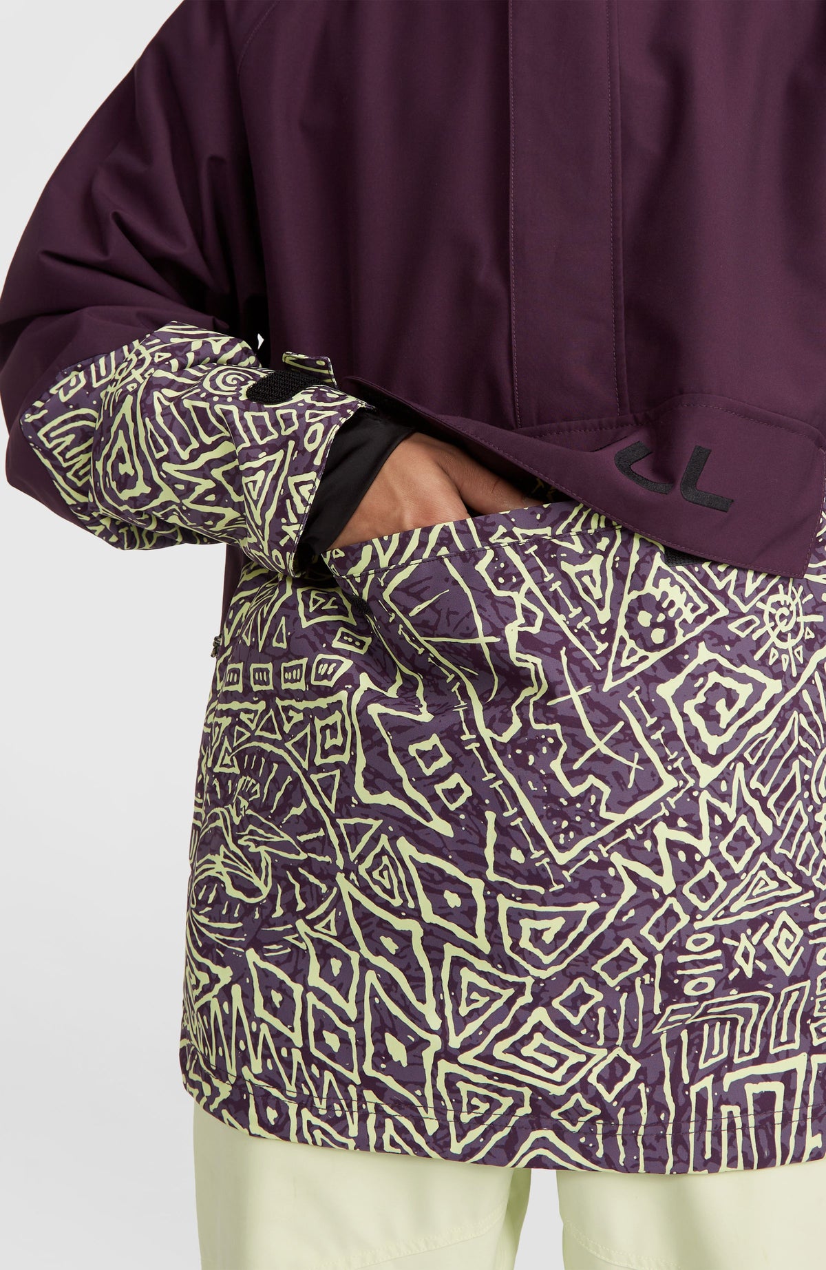 Veste de ski O'Riginals Anorak | Dark Purple Sketcheritage