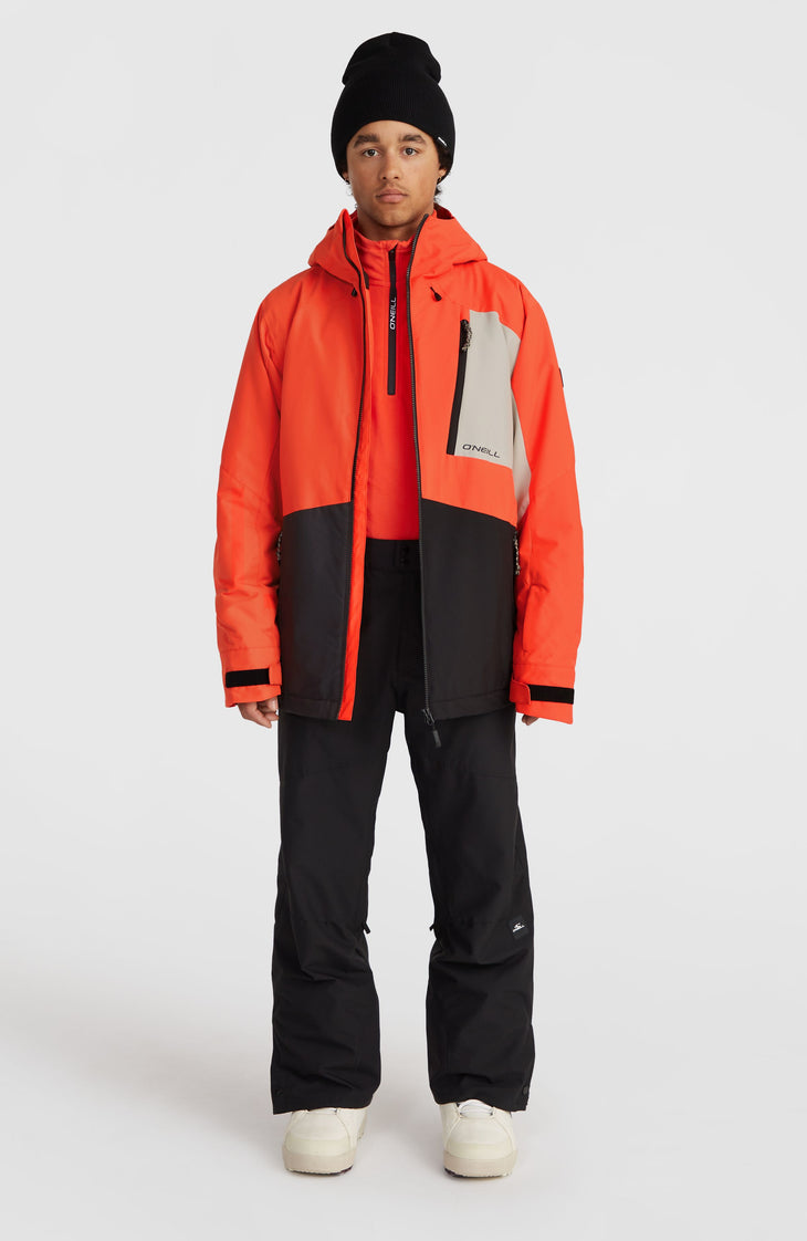 Veste de ski Hammer Block | Paprika Flame Colour Block