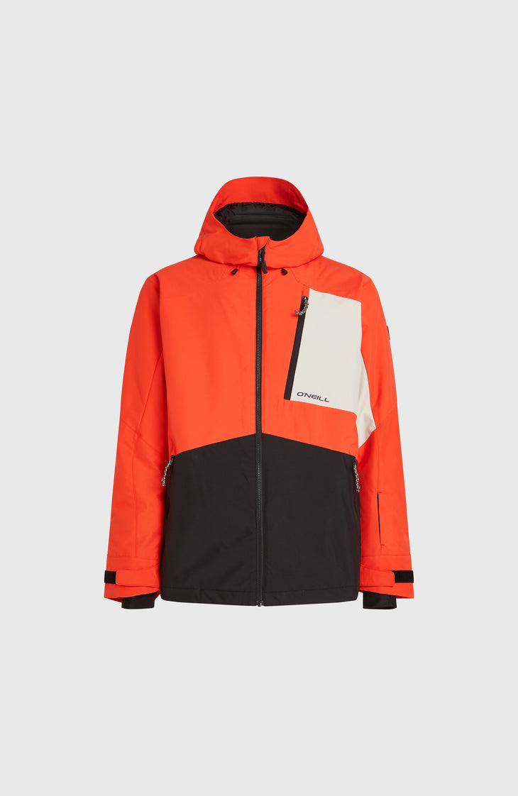 Veste de ski Hammer Block | Paprika Flame Colour Block