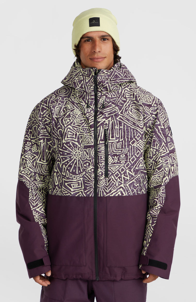 Veste de ski O'Riginals Block | Dark Purple Sketcheritage Veste de ski O'Riginals Block | Dark Purple Sketcheritage