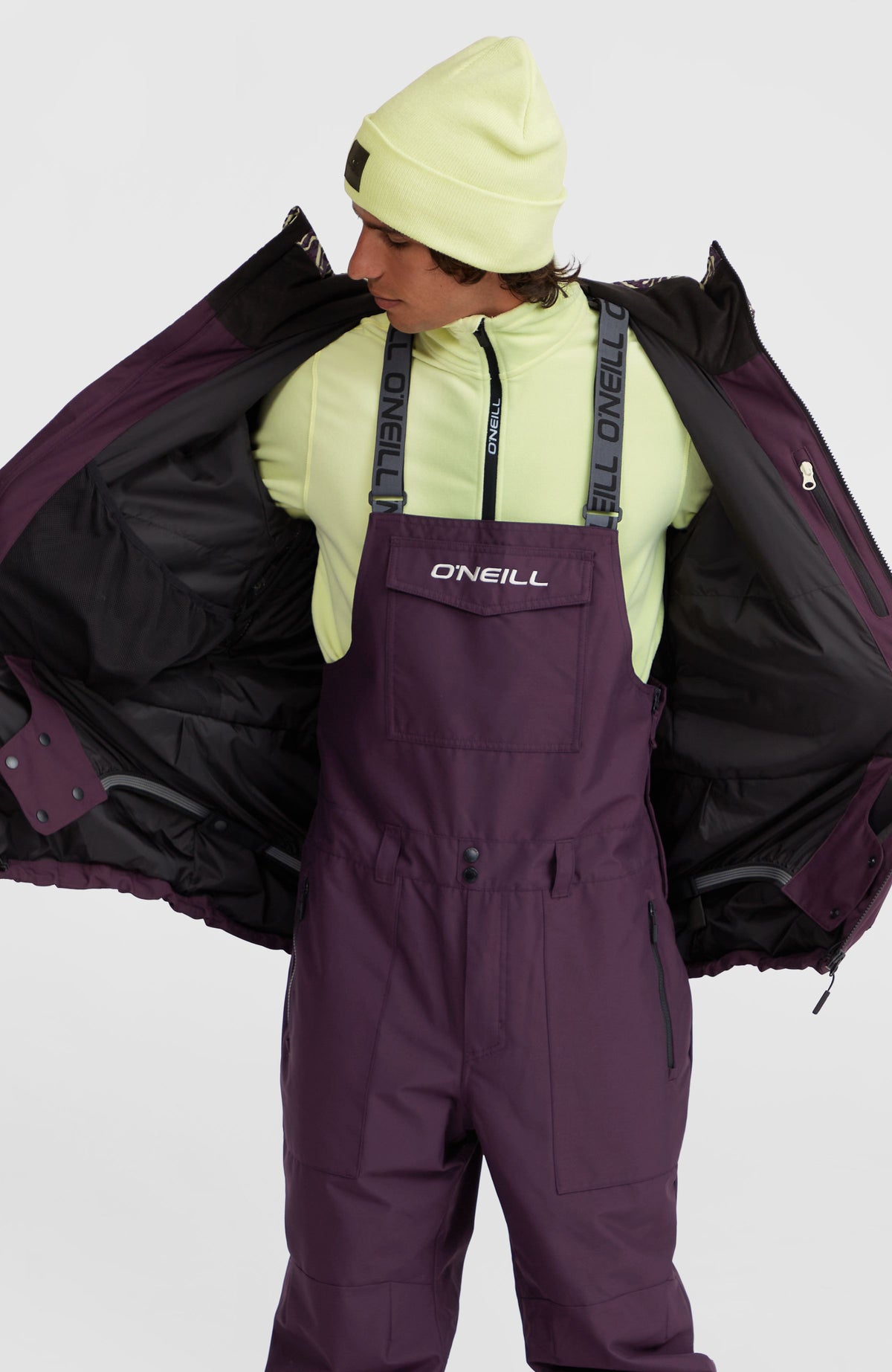 Veste de ski O'Riginals Block | Dark Purple Sketcheritage