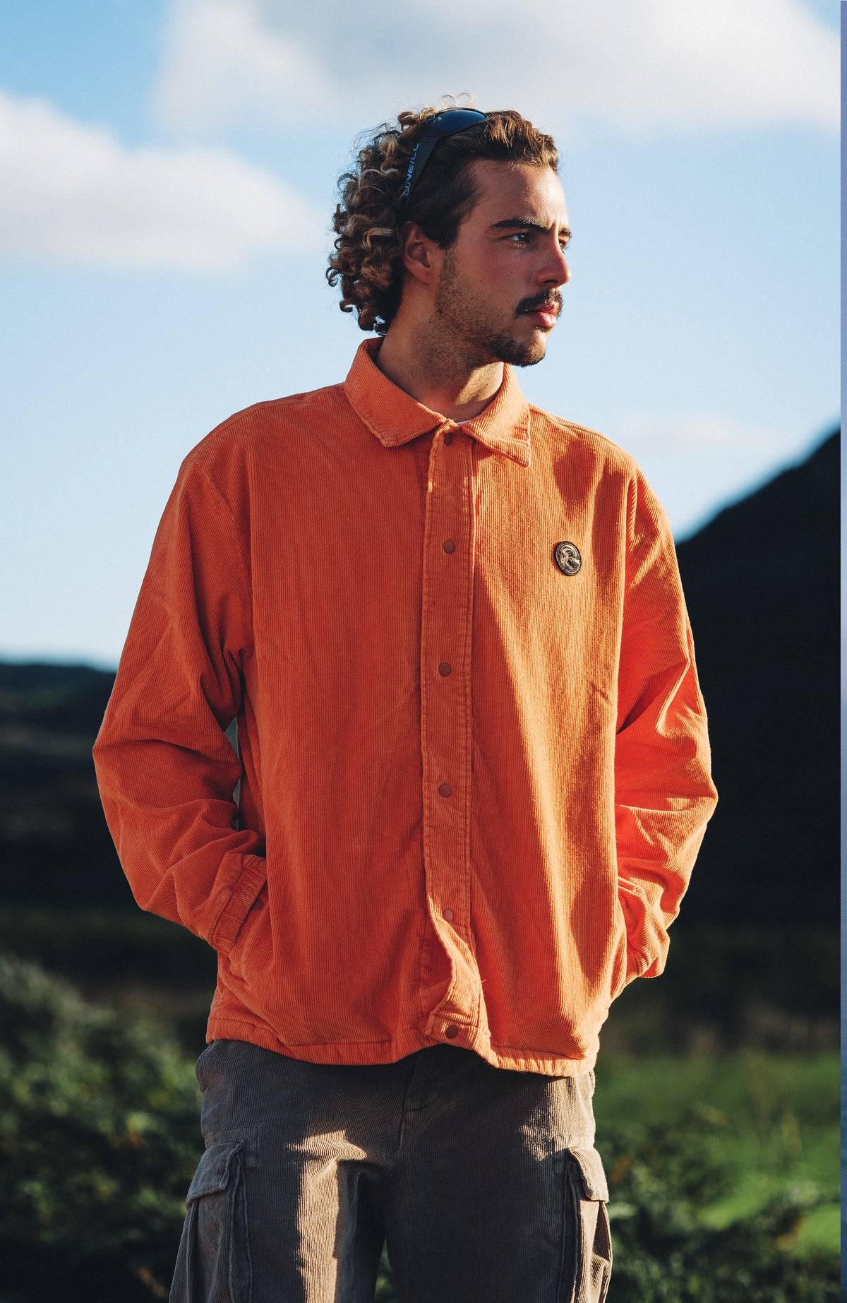 Veste Cord Coach | Cinnamon Stick