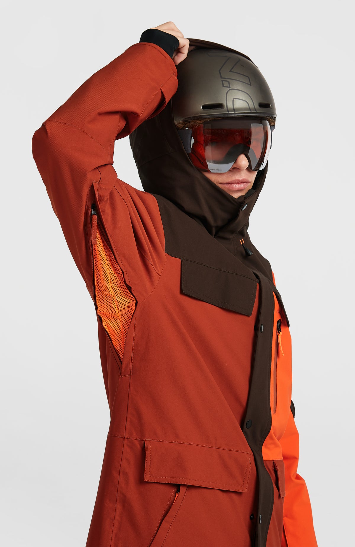 Veste de ski FWC'Peak Pro | Bonfire Colour Block