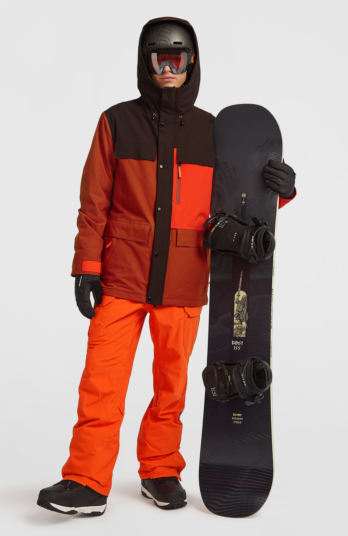 Veste de ski FWC'Peak Pro | Bonfire Colour Block