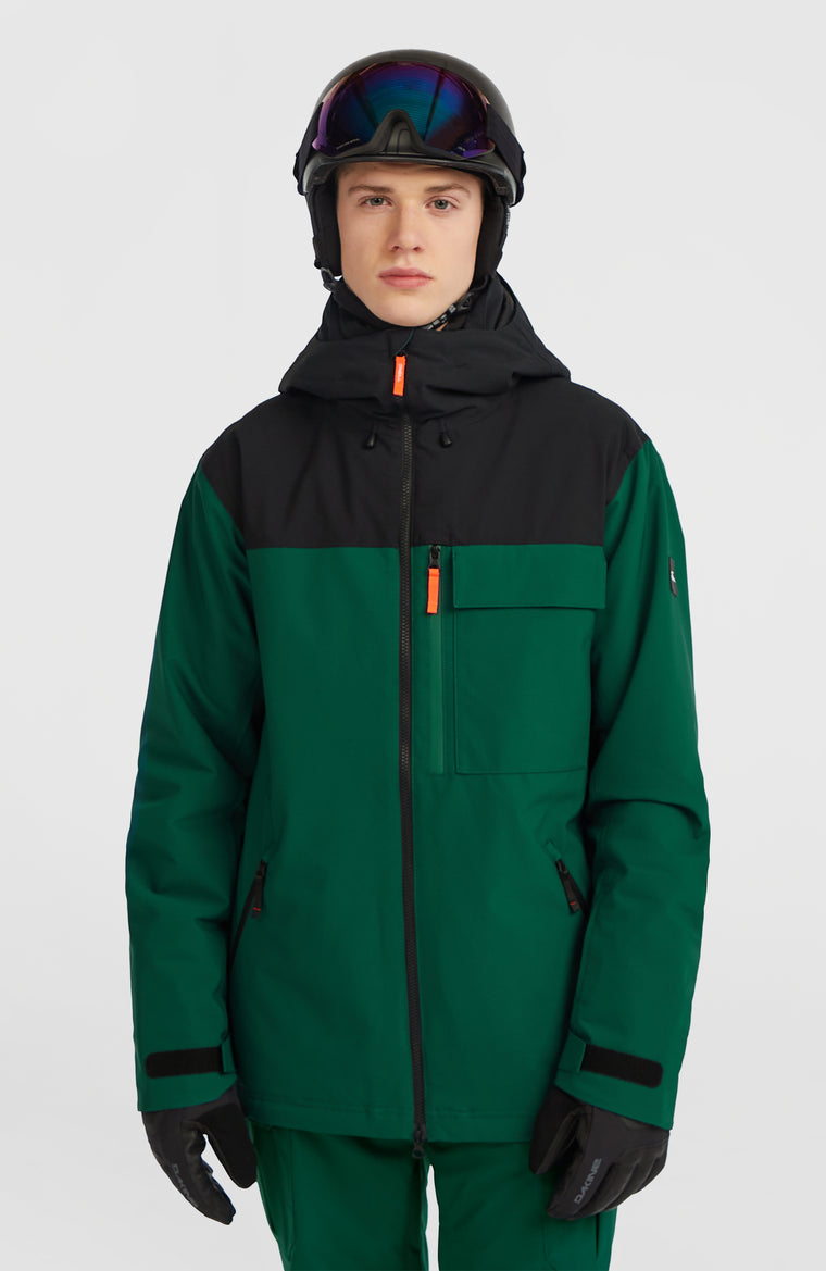 Veste de ski FWC'Peak | Emerald Envy Colour Block Veste de ski FWC'Peak | Emerald Envy Colour Block