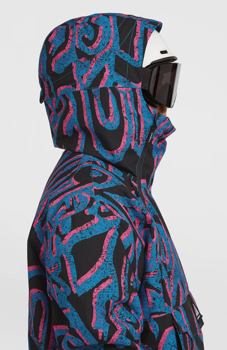 Veste de ski asymétrique FWC'Play | Pink Legacy