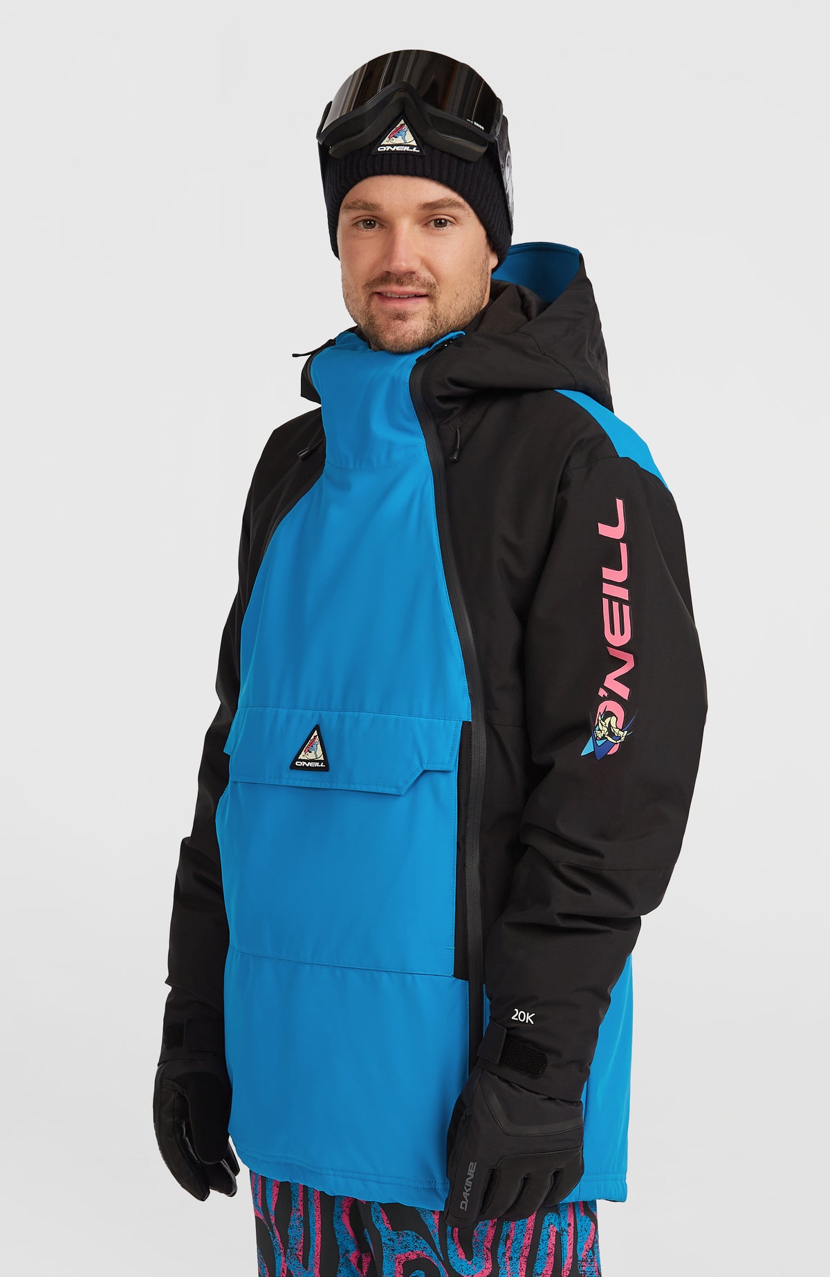 Veste de ski asymétrique FWC'Play | Ocean Melody Colour Block