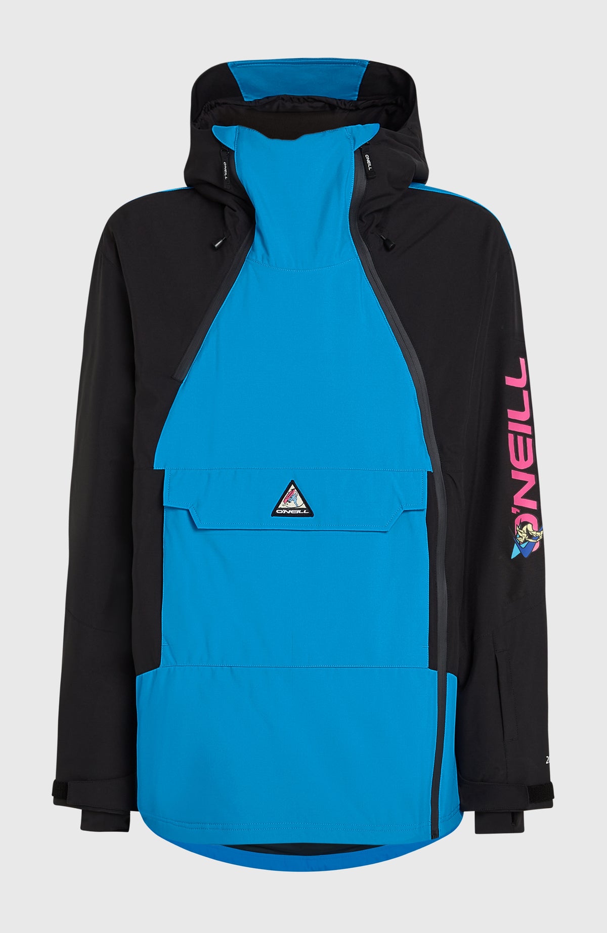 Veste de ski asymétrique FWC'Play | Ocean Melody Colour Block