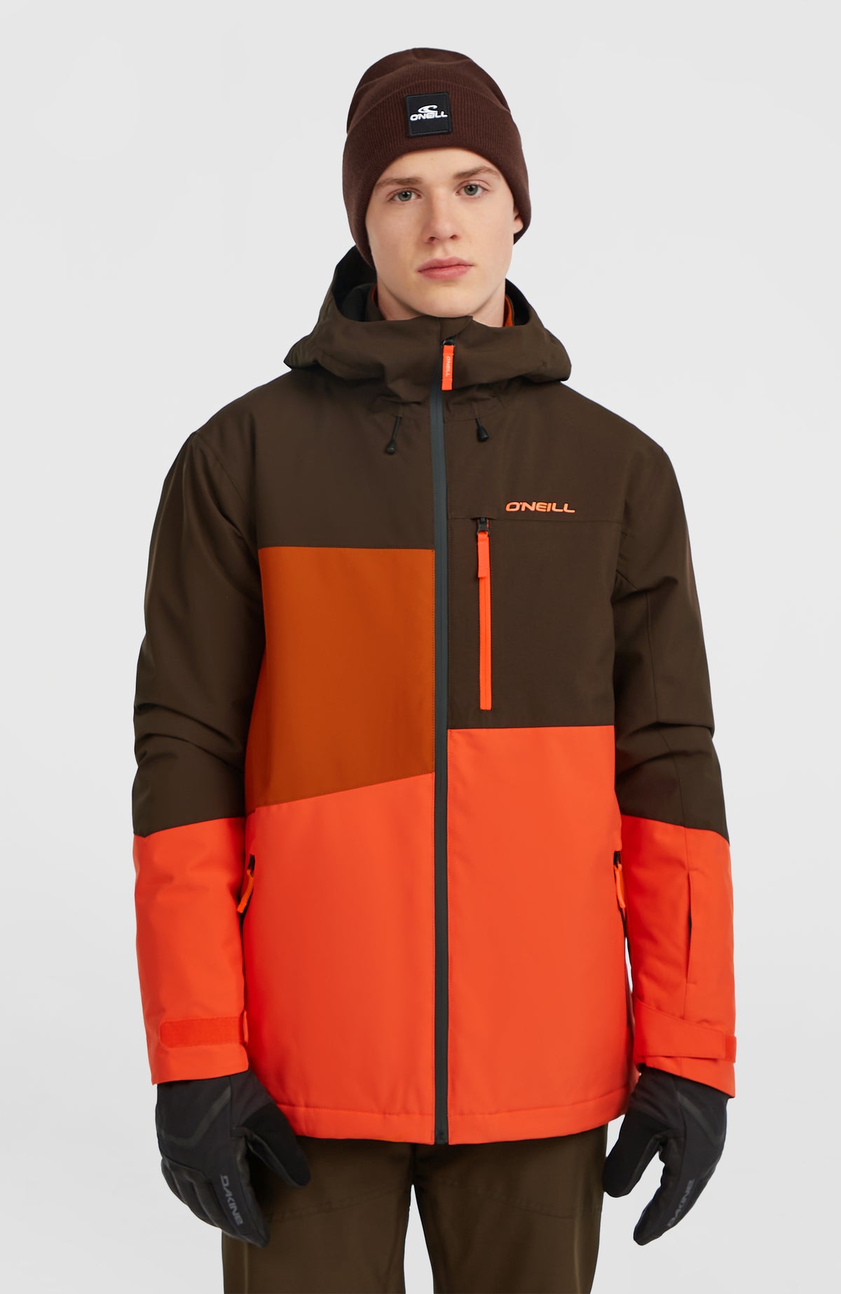 Veste de ski FWC'Cruz Triple | Coffee Bean Colour Block