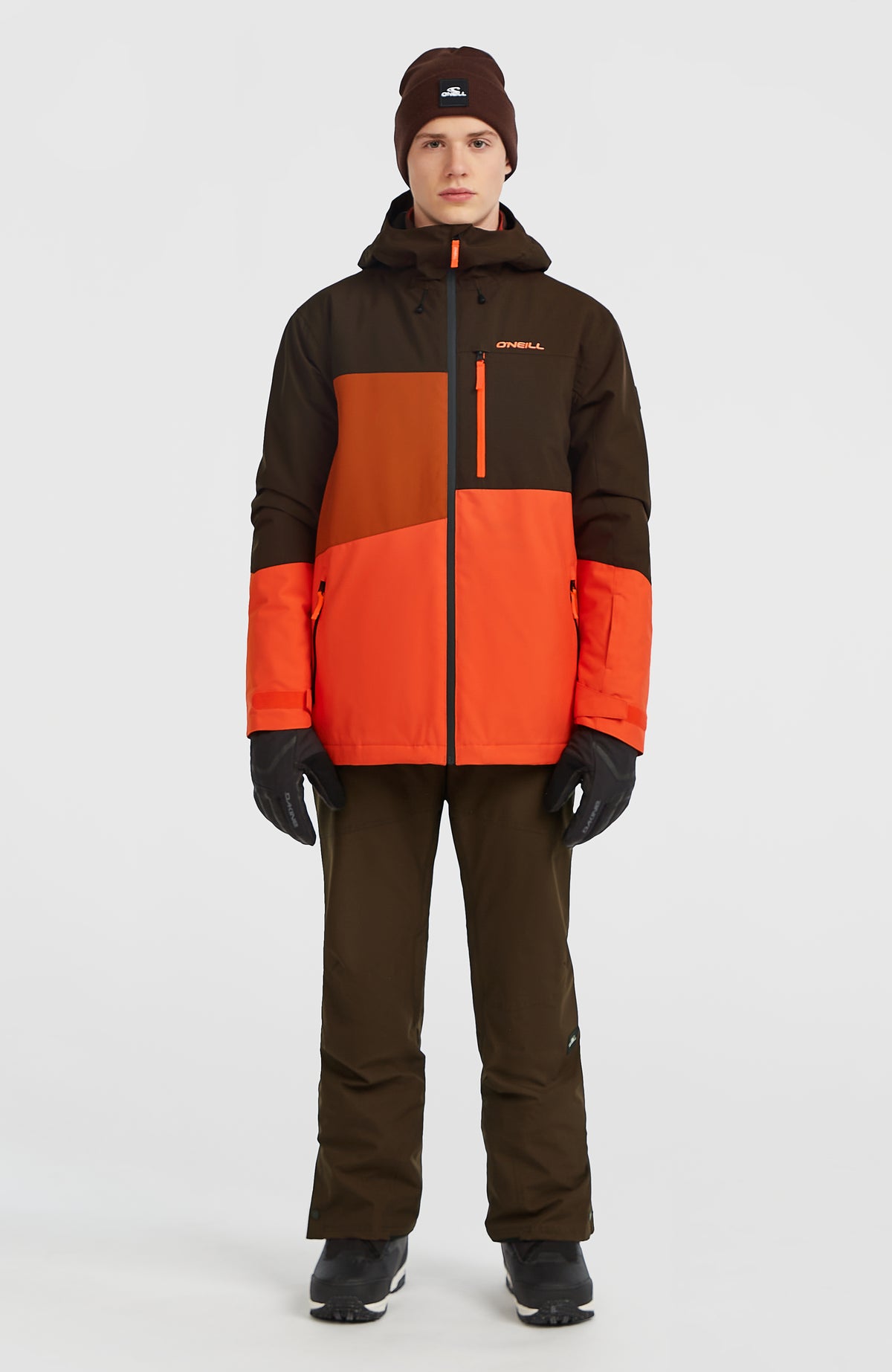 Veste de ski FWC'Cruz Triple | Coffee Bean Colour Block