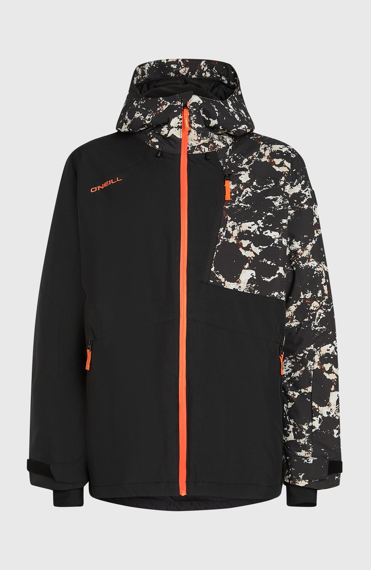 Veste de ski FWC'Cruz Block | Black/Beige Quarry