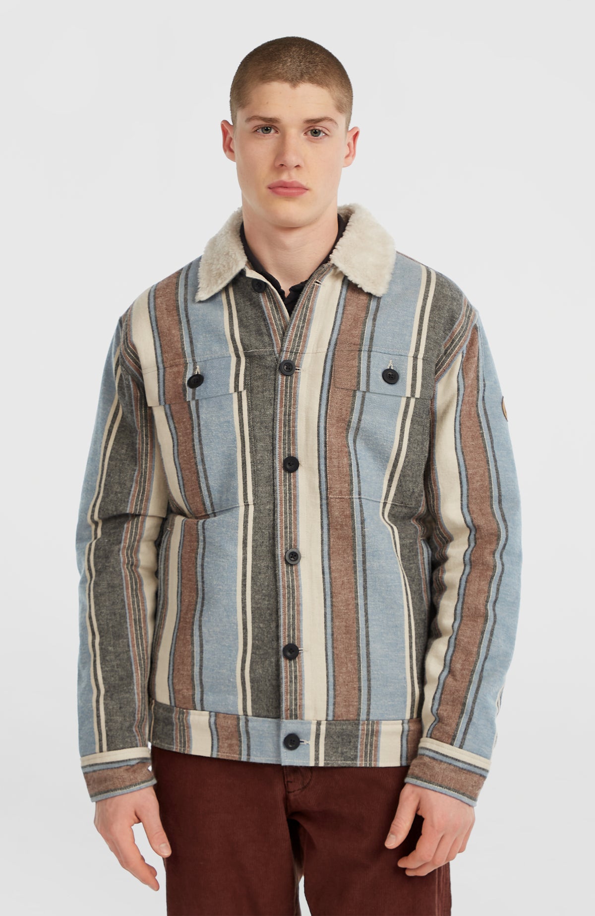 Veste O'Riginals doublée en polaire | Blue Vintage O'Neill Stripe