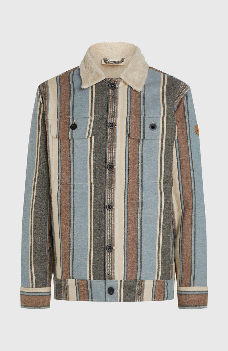 Veste O'Riginals doublée en polaire | Blue Vintage O'Neill Stripe