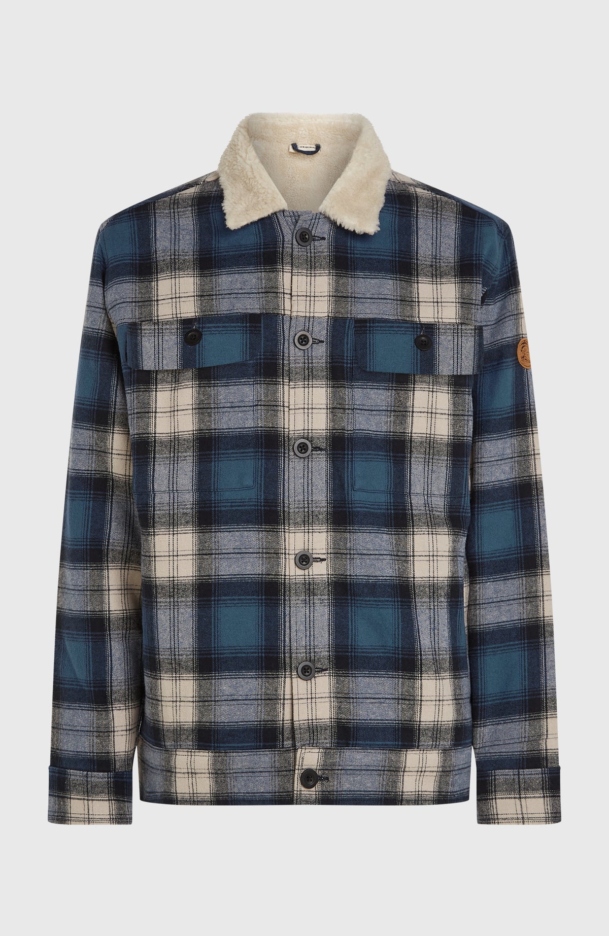 Veste O'Riginals doublée en polaire | Mozart Blue Check