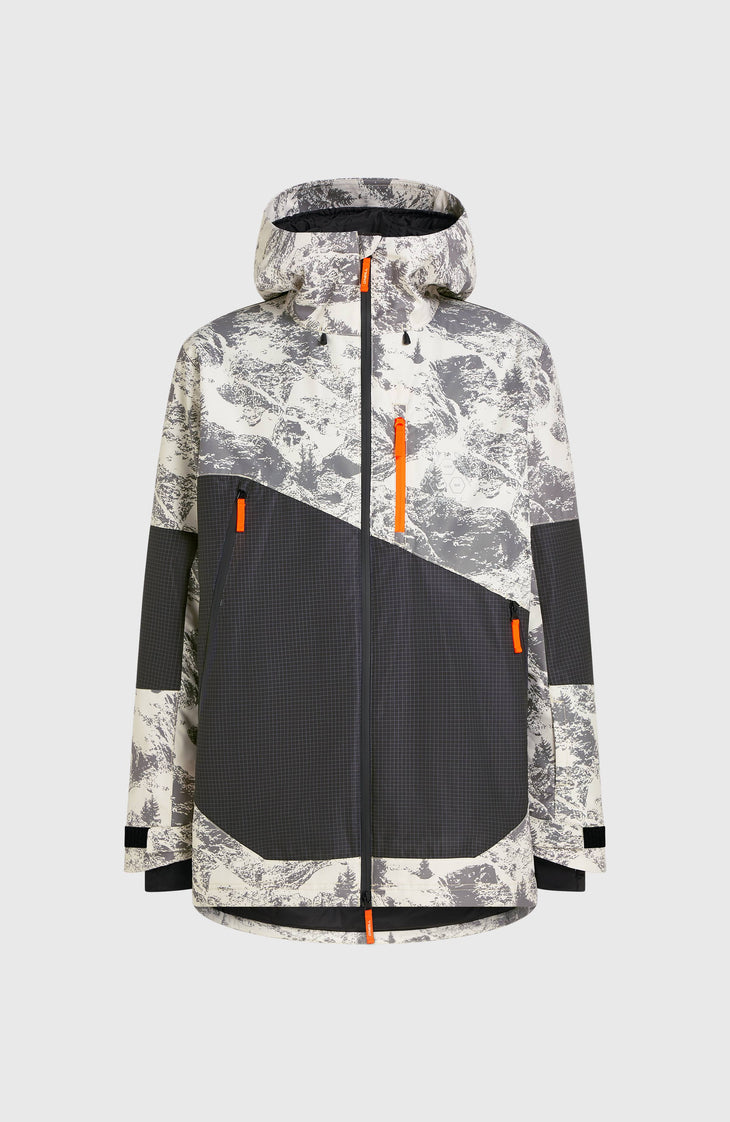 Veste de ski FWC'Peak Fire | Grey Mountain Landscape