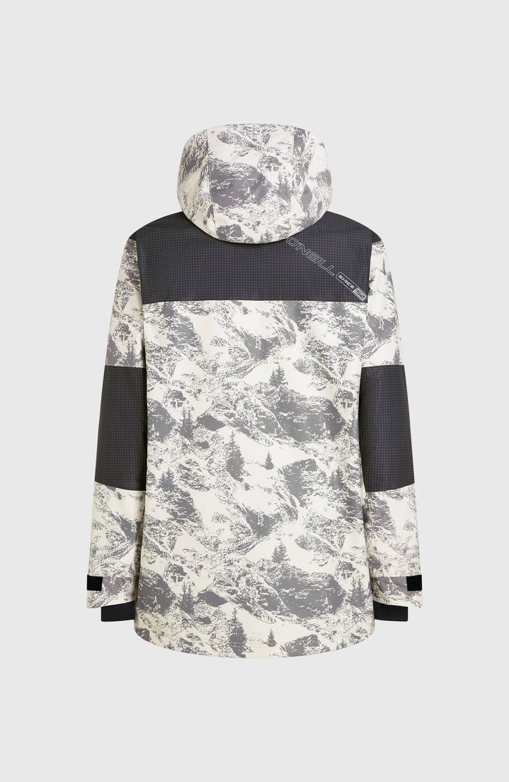 Veste de ski FWC'Peak Fire | Grey Mountain Landscape