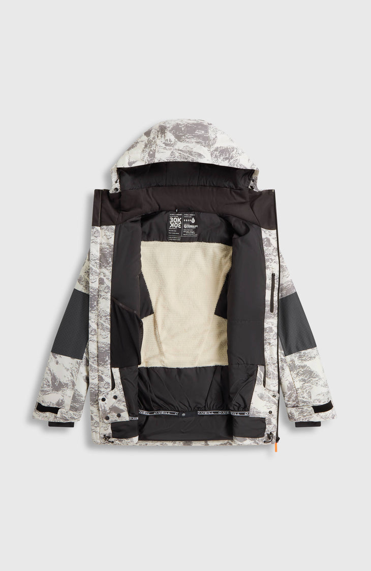 Veste de ski FWC'Peak Fire | Grey Mountain Landscape