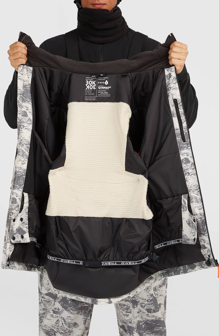 Veste de ski FWC'Peak Fire | Grey Mountain Landscape