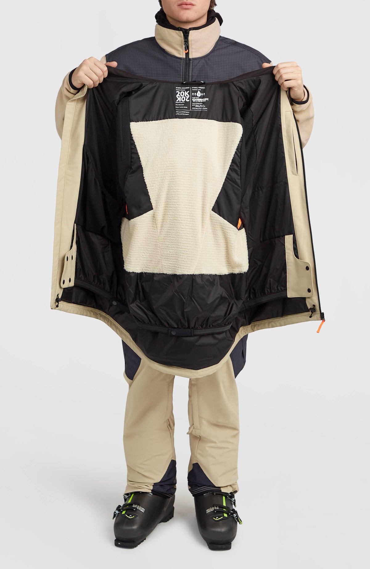 Veste de ski FWC'Peak Pro | Olive Blush Colour Block